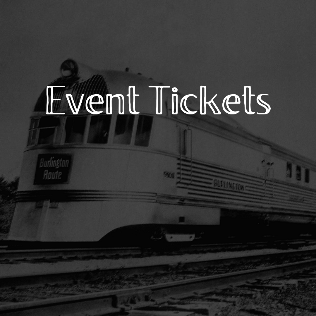 Fundraiser: From the Roundhouse to the Silver Screen – the history of the Burlington Railroad in Aurora