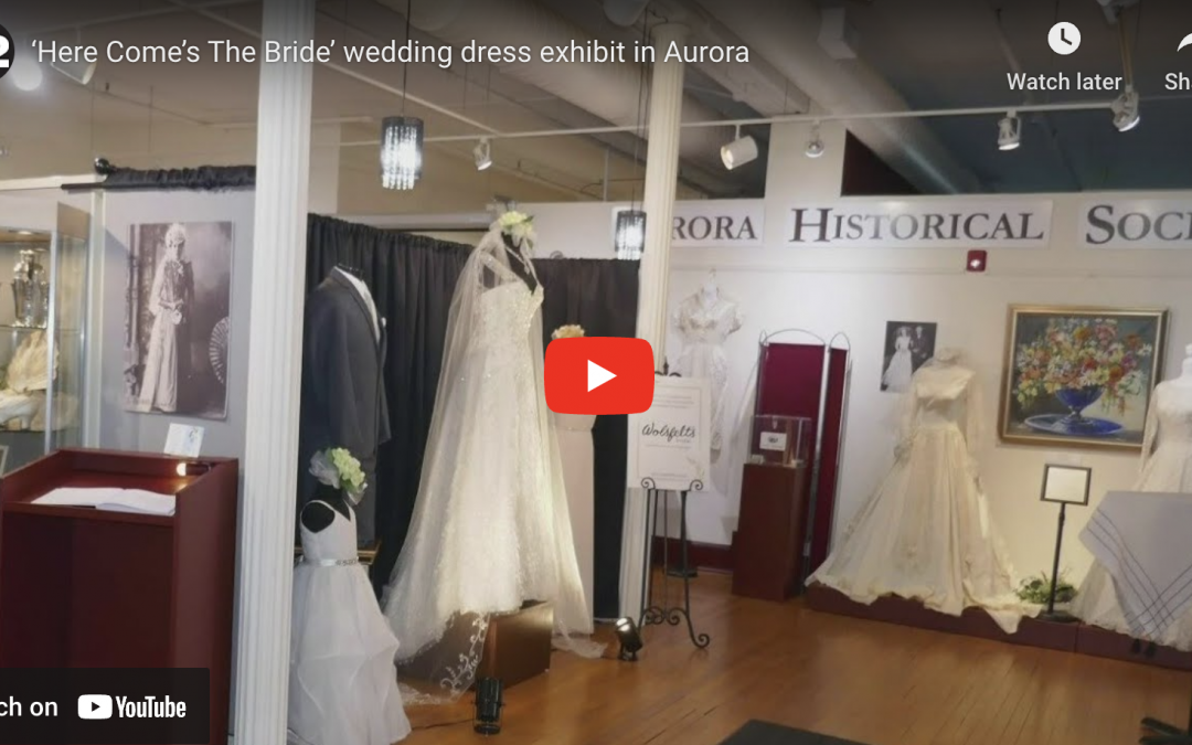 CBS 2 Chicago: ‘Here Come’s The Bride’ wedding dress exhibit in Aurora